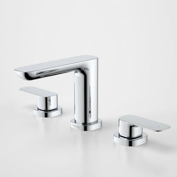 Caroma CONTURA BASIN SET 120mm Reach, 1/4 Turn Ceramic Disc(Ships in 7 days) - Chrome